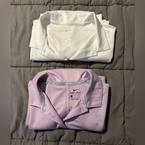 NIKE women’s golf polo bundle size large